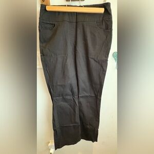 Reitmans Black Chinos Straight-Leg Cotton